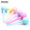 Label Round Ball Shape Multicolor Highlighter Pen